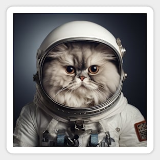 Astronaut Cat in Space - Persian Magnet